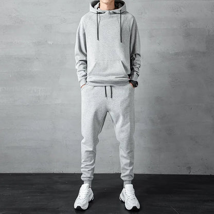 Men‘s Two-piece Autumn and Winter Men's Sports Suit Autumn and Winter Suit Sweatpants Sweater Men's Casual Suit Men's