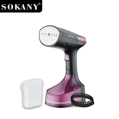 SOKANY12008 Handheld Portable Clothes Ironing Brush for Home and Travel, Mini Iron