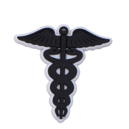 Pet hospital veterinarian Love dogs Shoes Charms DIY PVC Shoe bag Accessories Forenthusiasts Wristband Kids Party X-mas Gifts