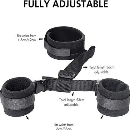 7 Piece Adult Bdsm Bed Erotic Products Women Couples Handcuffs Bandage Set SM Restraint Wrist And Ankle Cuff Sex Toys Sex Swing