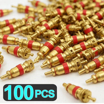 Copper Tire Valve Core Remover Installer Tool Kit Car Motorcycle Bicycle Tyre Repair Set Air Valve Stem Core Removal Screwdriver