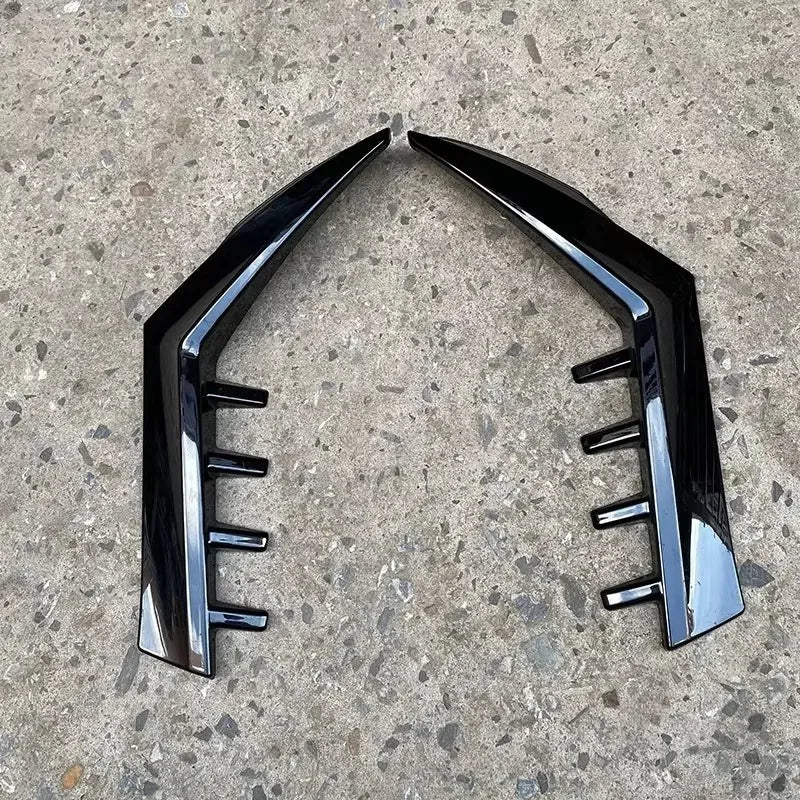 VTO For Iem For Rear window side spoiler body kit trim wing duck splitter Volkswagen Golf 8 MK8 GTI GTD TSI TD Pro GTI Rline 202