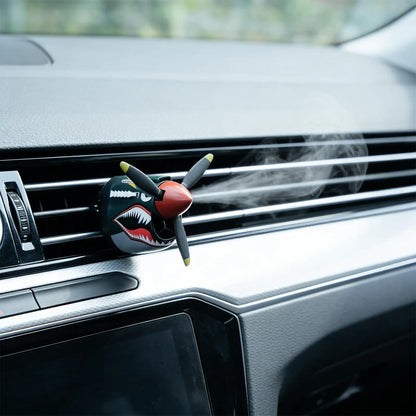 Long-lasting Car Vent Scent Diffuser, Stylish Fighter Shaped Air Freshener, Fragrance Ornament for Vehicle Interior Daily Use