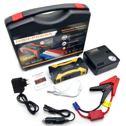 99800mAh 20000mAh Car Jump Starter 3000A Starting Device Portable Power Bank Battery Starter Launcher For Car Booster Articles