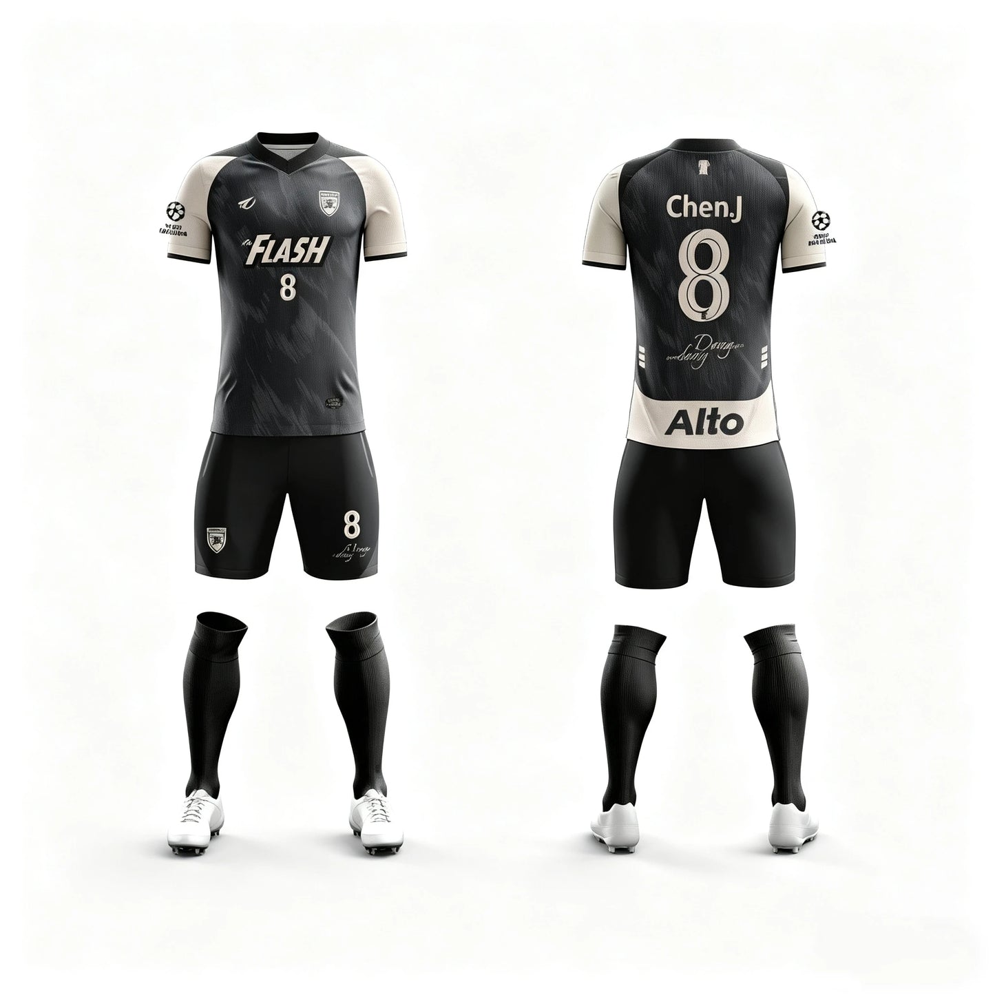Custom Sublimation Printing Football Jersey Polyester Soccer Uniform Club Team Football Uniform Breathable Soccer Jersey For Men