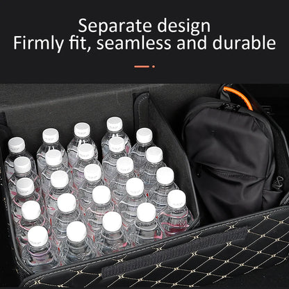 Multipurpose Collapsible Car Trunk Storage Organizer With Lid Portable Car Storage Bag Car Trunk Organizer