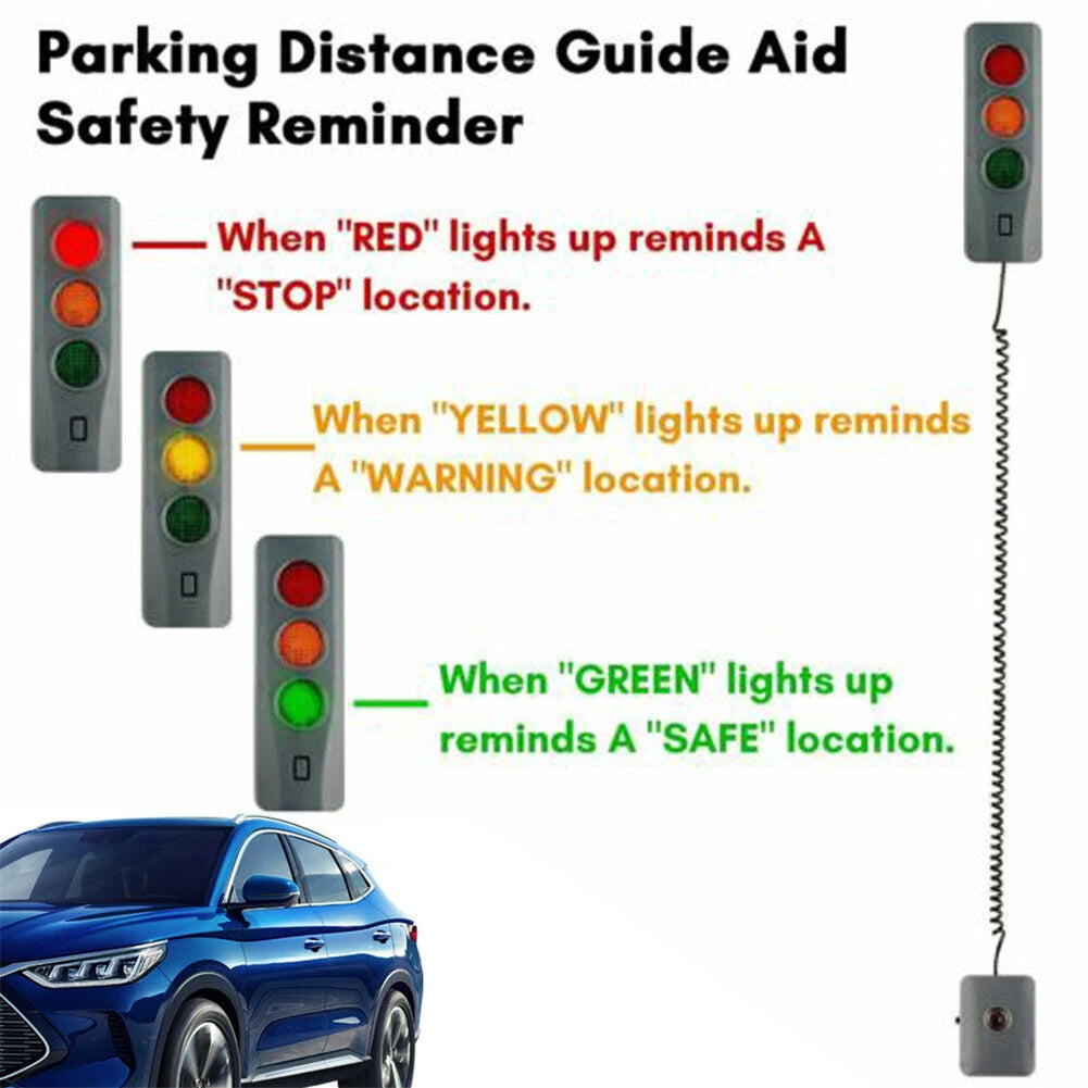 Garage Safe Light Auto Parking System Adjustable Garage Smart Park Device Parking Warning Alarm Anti Collision Car Guide Sensor