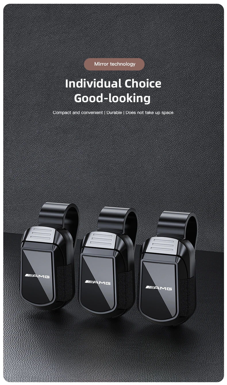 Car Sun Visor Glasses Clip Sunglasses Storage Bracket For Mercedes Benz AMG A B C E G CLA W211 W203 W204 W210 W124 C300 C260