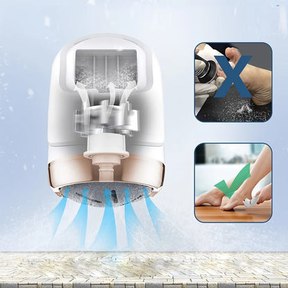 Rechargeable three head electric scab remover with chip removal vacuum cleaner, portable foot repair kit, LED display screen