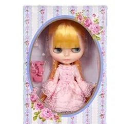 Vintage Blyth Classical BJD Doll Customized Dollette Girl Toy Body Moveable Handmade Figure Top Collection Art Orphan Aesthetics