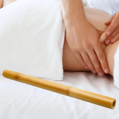 Bamboo Massage Sticks Beauty Salon Roller Stick for Neck Full Body Waist