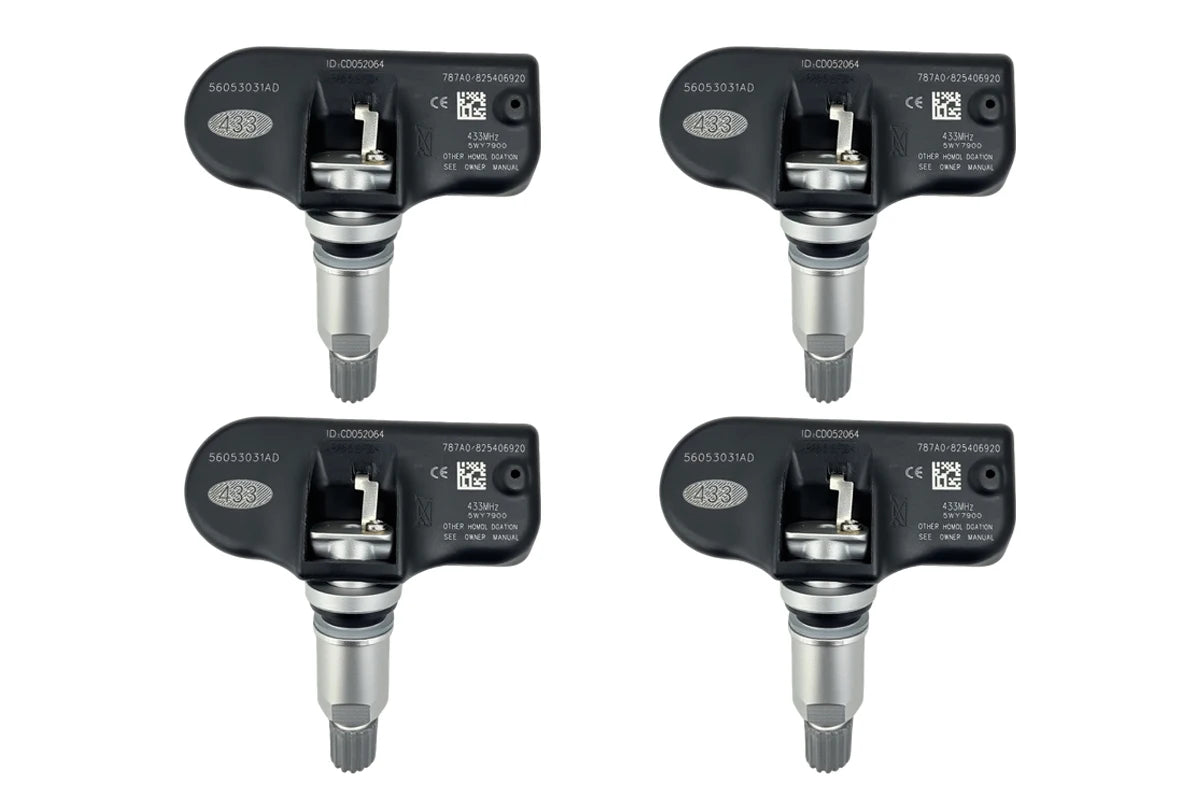 1/4PCS 433MHZ Tire Pressure Sensor TPMS Fit For Dodge Journey Jeep Compass Chrysler 300C Replacement For 56053031AD