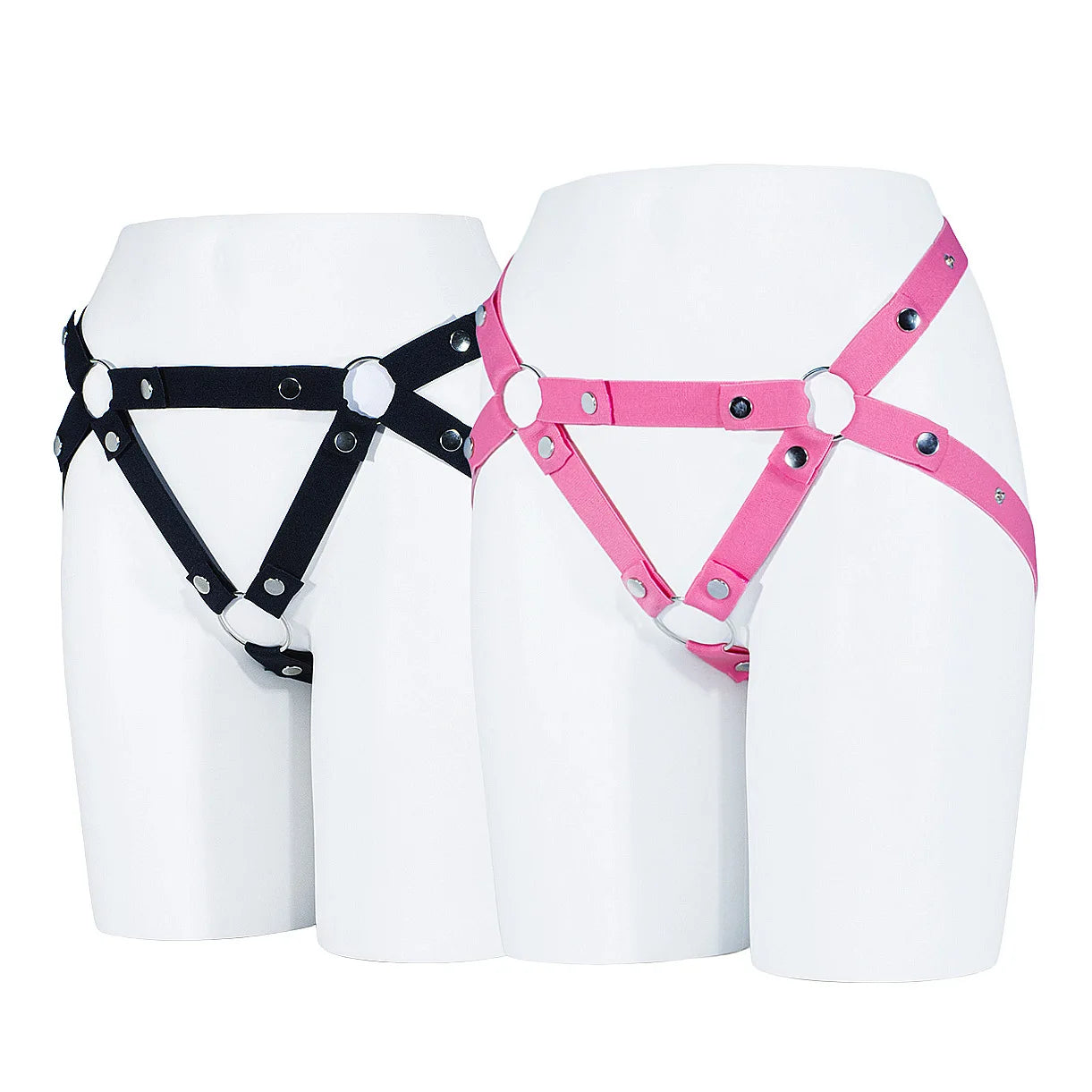 JS Multi Style Elastic Band Auxiliary Chastity Belt For Male Chastity Cage Lock Underwear Harness Scrotum Ring Sex Toys Men