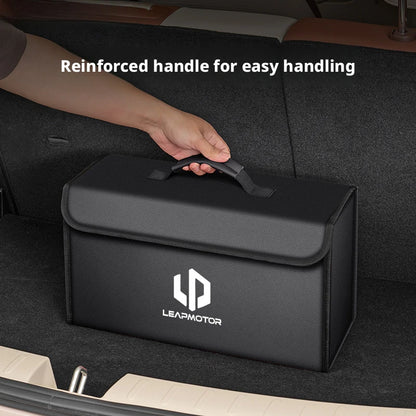 Suitable for Leapmotor C10 T03 A10 B10 C10 C01 C11 C16 D19 car carbon fiber trunk storage box large capacity foldable storage bo