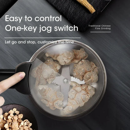 400W Kitchen Cereal Nuts Beans Spices Grains Grinder Machine Electric Coffee Grinder Multifunctional Home Coffee Grinder 220V