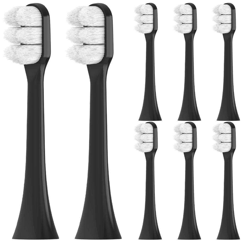 Replacement Toothbrush Brush Heads Compatible with Philips Sonicare Electric Toothbrush Ultra Soft Nano Bristles 1100 5300 7500