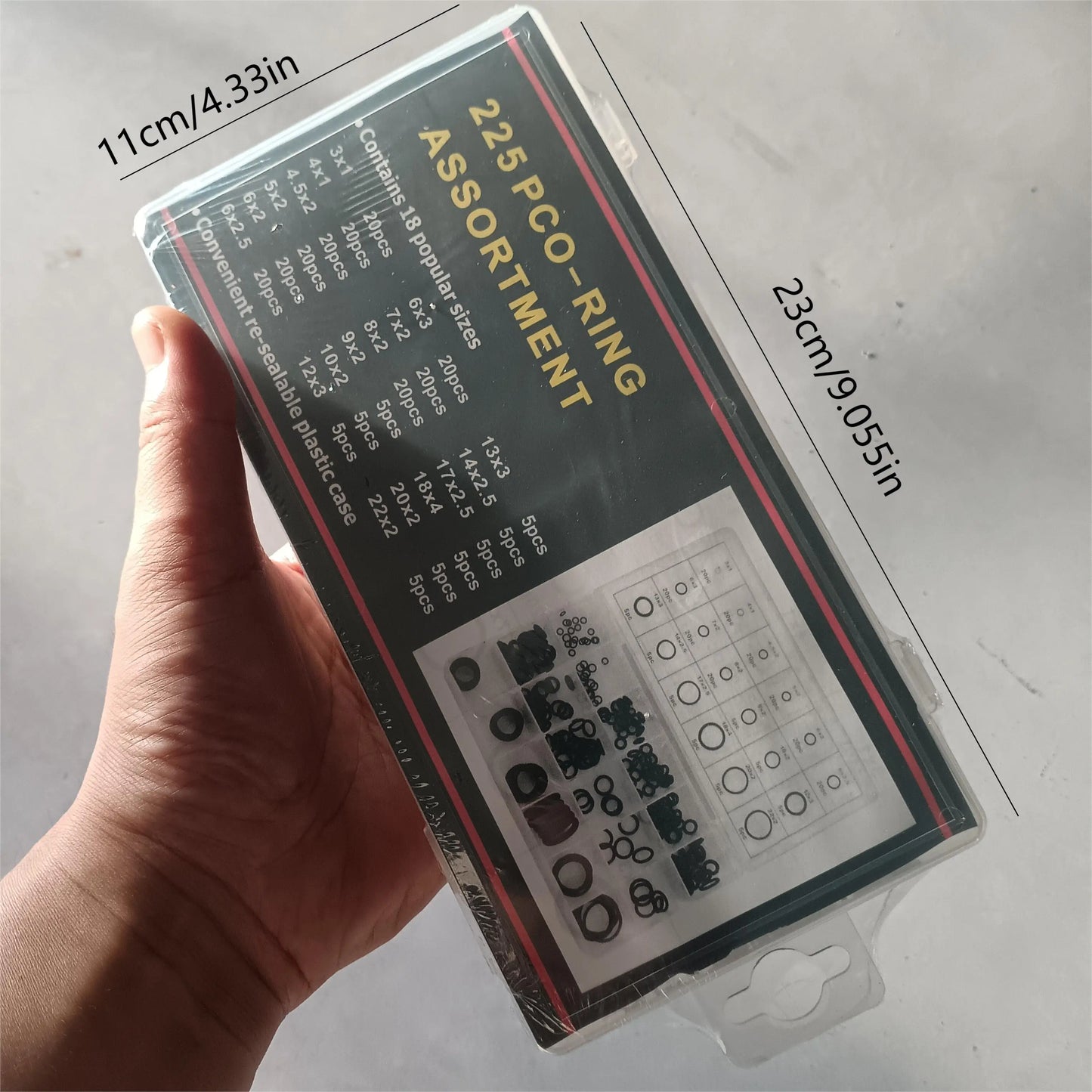 Rubber O Ring Set Gaskets Seal Nitrile Rubber Bands High Pressure O-Rings Repair Kit Sealing Elastic Band O Rubber Rings