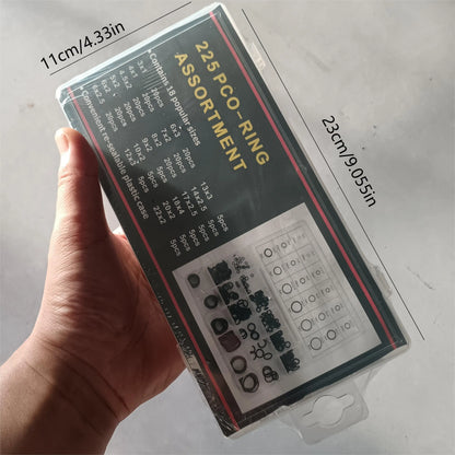 Rubber O Ring Set Gaskets Seal Nitrile Rubber Bands High Pressure O-Rings Repair Kit Sealing Elastic Band O Rubber Rings