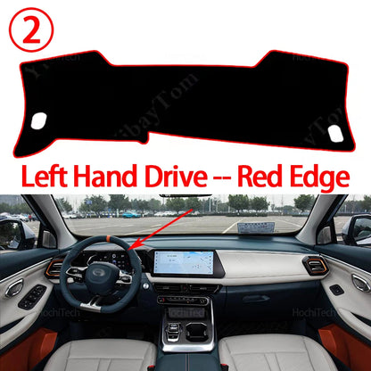 Dash Mat Sun Shade Anti-UV Carpets Car Accessories Car Dashboard Cover for GAC Motor Trumpchi GS3 Emzoom II 2023 2024