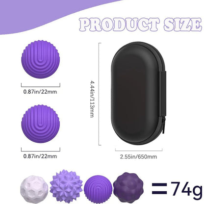 Sensory Silicone Magnetic Balls Stress Relief Finger Toys Fun Decompression Adult Fingertip toys fun toys for children