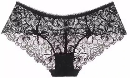 Sexy French Lace Push Up Bra Set for Small Chest, Anti Sagging Half Cup Demi Bra & Panty Lingerie Set, Sheer Adjustable Straps