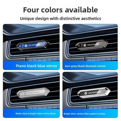 for Volkswagen Car Air outlet Fragrance Holder, Car air conditioning outlet perfume, light luxury decoration, long-lasting fragr