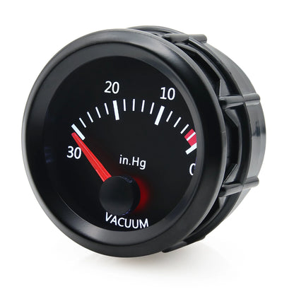 2'' 52mm Racing Car Indicator Water Temp Gauge Oil Temp Meter Voltmeter Oil Press Vacuum Boost Air Fuel Ratio EGT Instrument