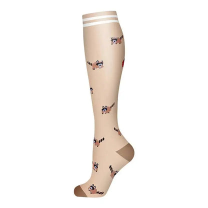New Compression Socks Varicose Vein Nurse Sports Running Calf Pressure Stockings Protect Bare Feet Support Gradient Pressure