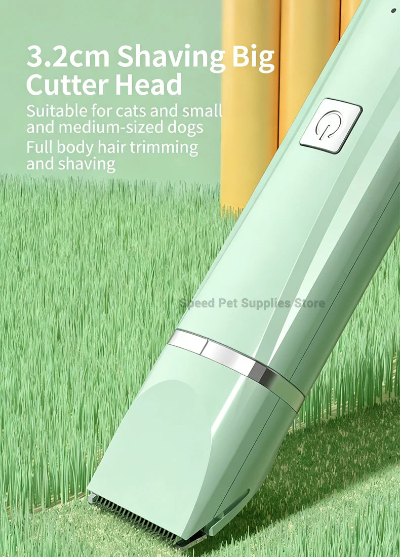 New 4-in-1 Electric Pet Multi functional Beauty Tool Set Dog Hair Clipper Rechargeable Pet Hair Clipper Shaver Cat Supplies