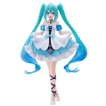 Hatsune Miku Future Anime Figure Vocaloid Kawaii Collectible Statue Model Desktop Decor Otaku Gift Doll Japanese Fans