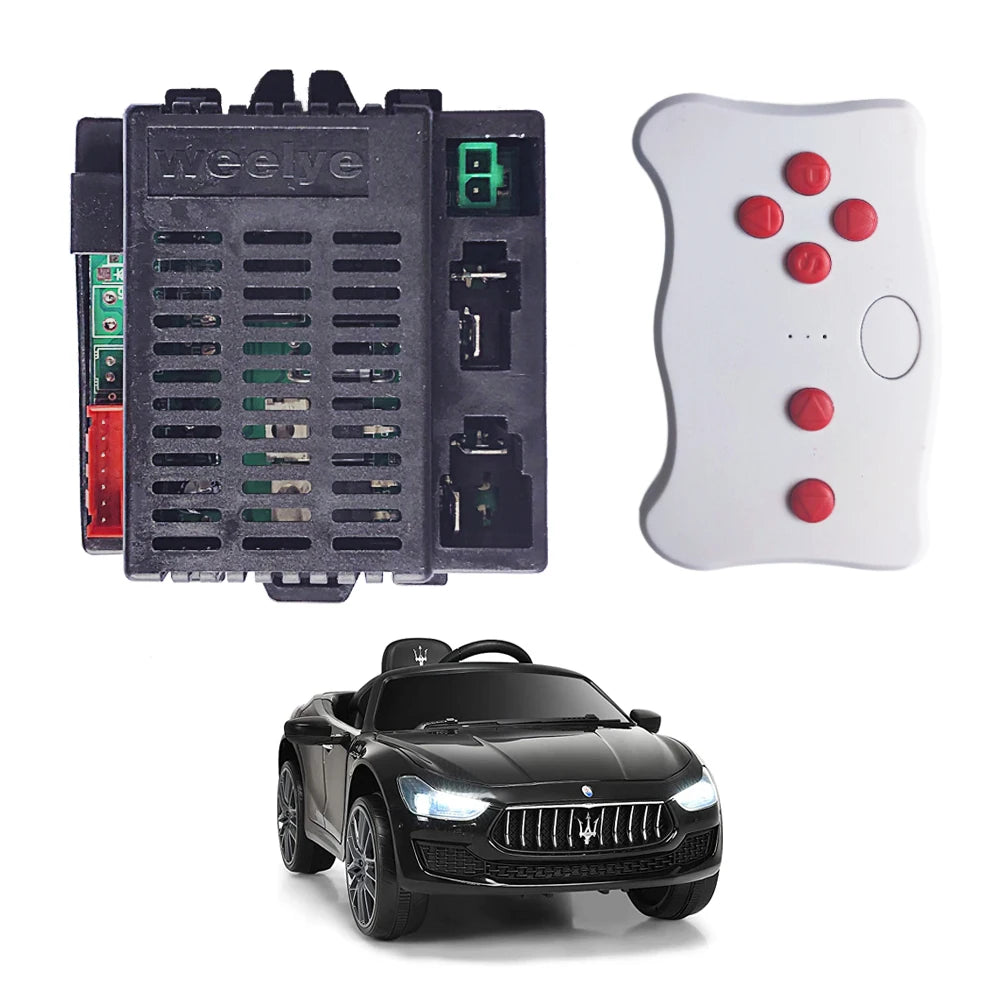 Weelye RX23 12V Children's Electric Toy Car 2.4G Remote Control Transmitter, Baby Toy Car Control Box with Smooth Start Function