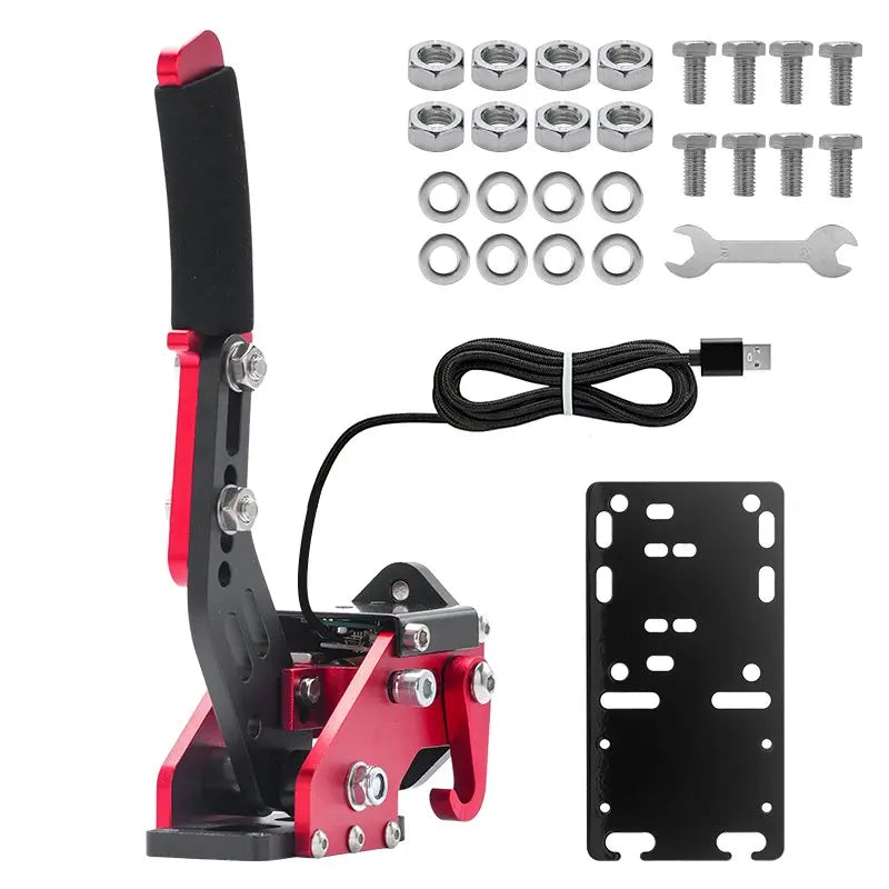 Sim Rui to Pc Handbrake Simracing Hand Brake Sim Racing Cockpit Usb Brakes Drift Game Steering Wheel Lever Simulator