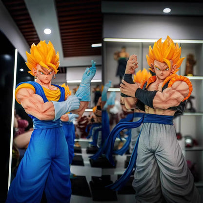 JT Studio Statue Brother Dragon Ball Super Large Double King Wujitabegit 50CM Saiyan Fist Anime Model Handmade Ornament