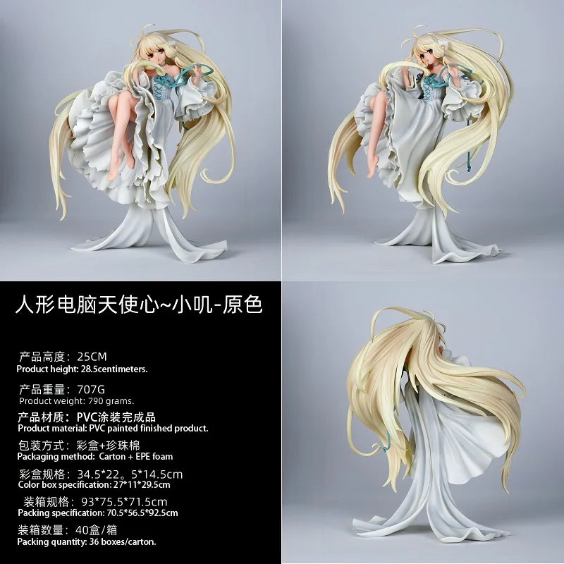 Anime Figure Chobits Chi Pvc Collectible Statue Peripherals Desktop Home Decoration For Anime Fans Otaku Collectors
