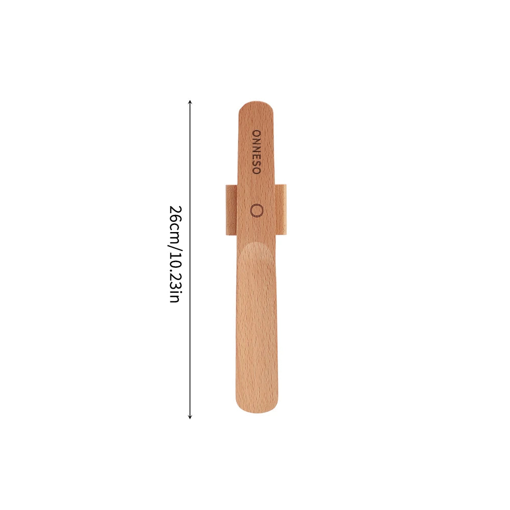 26/40/50/75cm Wooden Magnetic Shoe Horn, Wall Mount Self-Adhesive Shoe Helper with Magnetic Base