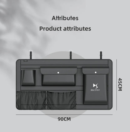For DS SUV DS6 DS7 Car Trunk Storage Bag Multifunctional Rear Seat Hanging Bag Car Trunk Storage Box Auto Interior Accessory