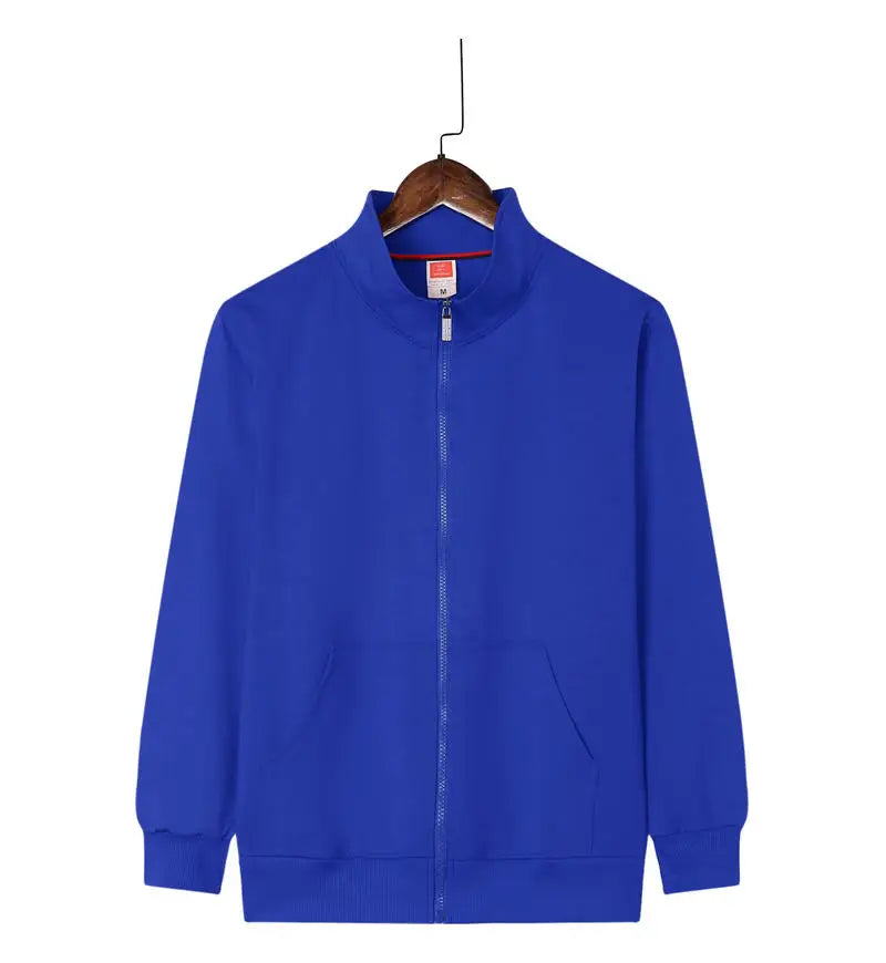Men's And Women's Lightweight Jackets, Custom Logo Printing, Company Casual Jackets, Printed Designs Stand-up Collar Sweatshirts