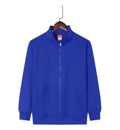 Men's And Women's Lightweight Jackets, Custom Logo Printing, Company Casual Jackets, Printed Designs Stand-up Collar Sweatshirts