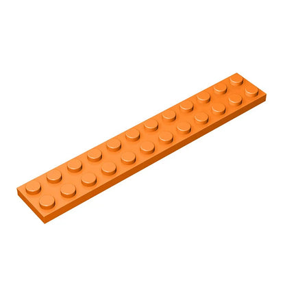20 PCS  Small Particle 2445 2x12 Plate Building Block Flat DIY Parts Buildmoc Compatiblwith 144676 DIY Eduactional Toys Children