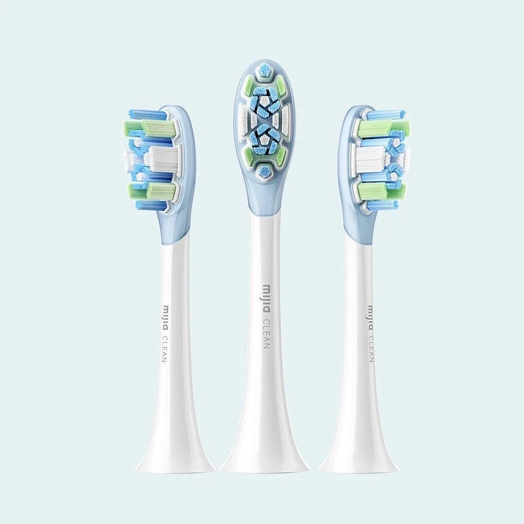 Original 3PCS Replacement Brush Heads for XIAOMI Mijia Electric Toothbrush MES609/610 Pro Sonic Sweep Vibration Toothbrush Head