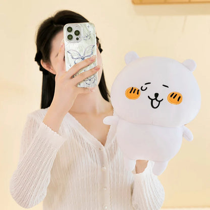 Creative Funny Expression Cute Face Bear Cartoon Soft Stuffed Animals Baby Sleeping Pillow Sofa Cushion for Girls Children Gifts