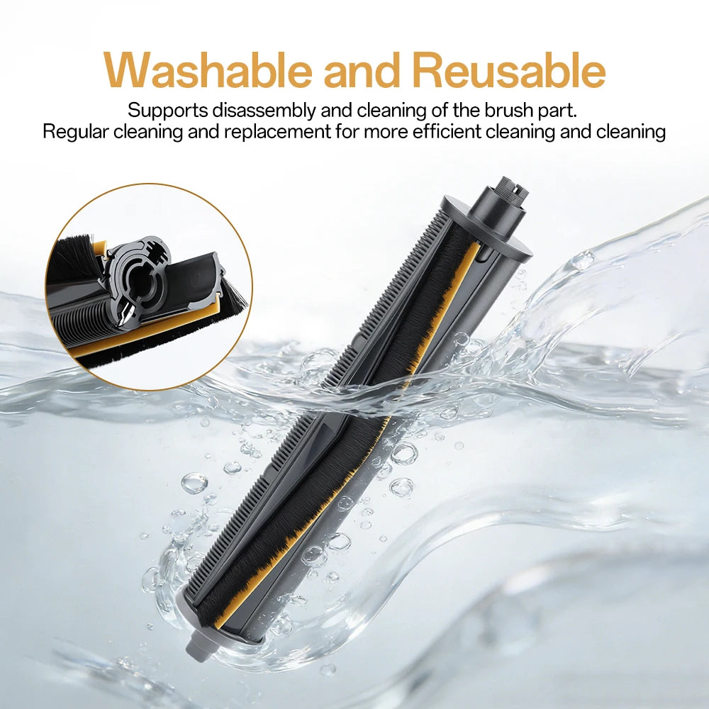 TriCut Brush For Dreame X40 Ultra X30 Ultra L40 Ultra L30 Ultra L20 Ultra L10s Ultra Tangle Roller Brush Replacement Parts