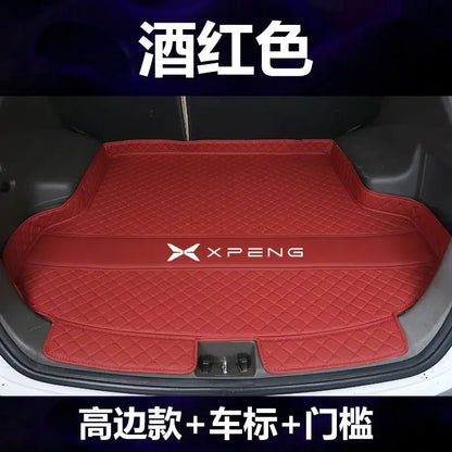 Car Trunk Mat for XPENG G6 XPENG G9 2023 2024 2025 Accessories Main Pad Retrofitting The Special Car Trunk Pad for Interior
