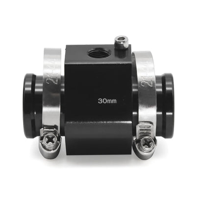 12V 24V Digital Water Temperature Gauge + Volt Water Temperature Sensor Head Plug Joint Pipe Sensor Radiator Hose Adapter 1/8NPT