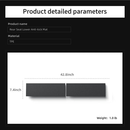 LUCKEASY for Tesla Model Y Launch 2025 2026 Juniper Central Control Side Anti-kick Pad TPE Door Sill Strip Guard Protection