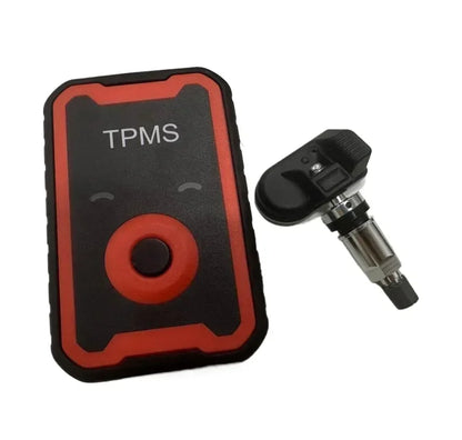 Programmable TPMS Sensors 2 in 1 433MHz+315MHz Program By Cell Phone APP Universal Tire Pressure Monitoring Sensor Metal Valve