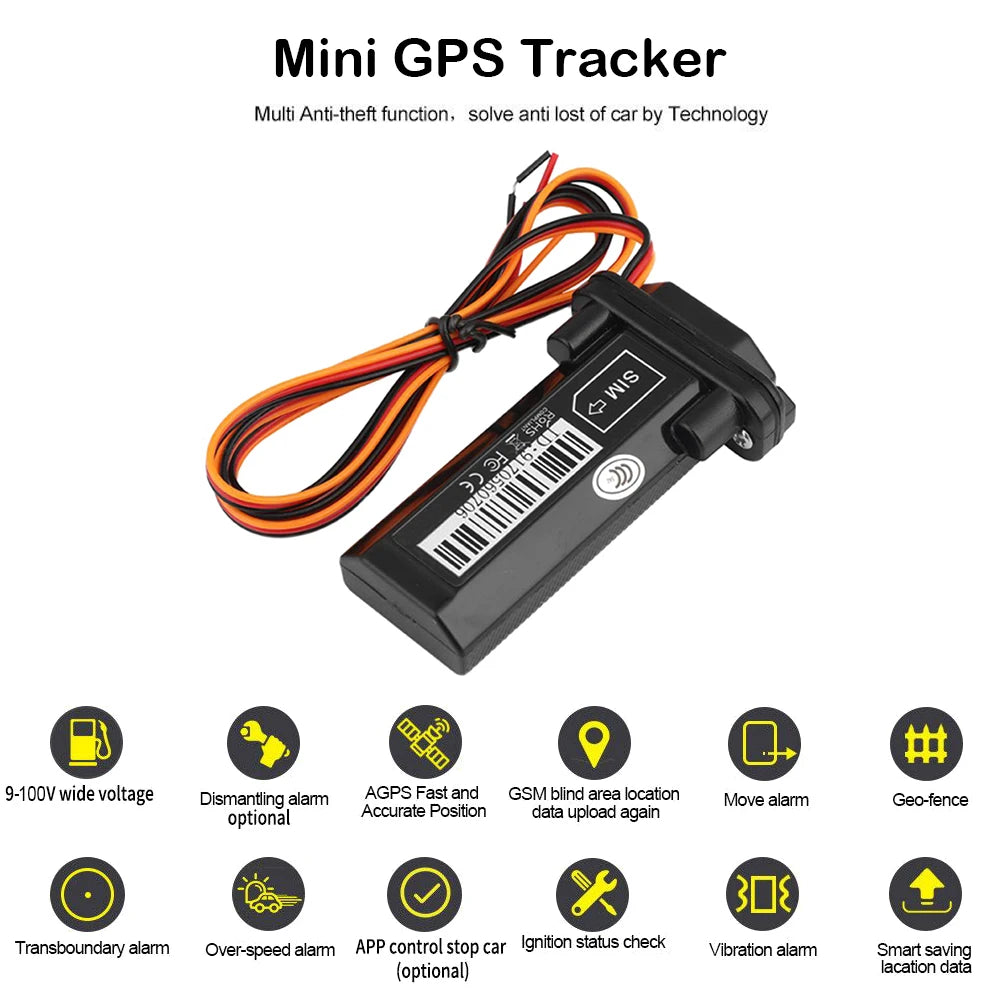ST-901 Global GPS Tracker Waterproof Built-in Battery GPS Locator for Car Motorcycle Real Time Tracking Device Online Software