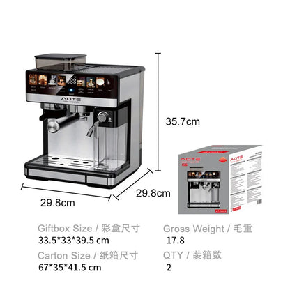Home Coffee Machine Grinder Milk Carton Home Automatic Coffee Machine