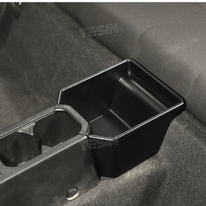TESIN Car Rear Center Storage Box Organizer for Suzuki Jimny JB74 2/4 Door 2019 2020 2021 2022 2023 2024 Up Interior Accessories