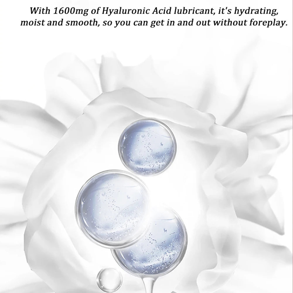 Hyaluronic Acid Condoms 52mm 100/50pcs Men Couples Glossy Ultra Thin Penis Sleeves Sex Toys Safer Condoms Sexshop Products